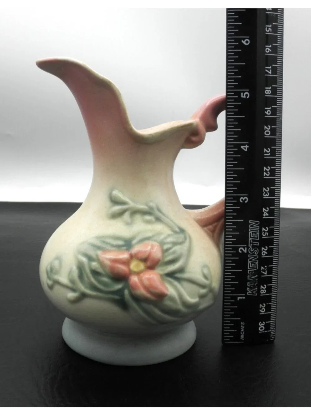 VTG Hull Art Pottery USA Ewer Pitcher Wildflower Series W-2-Miniature 5.5 Inches